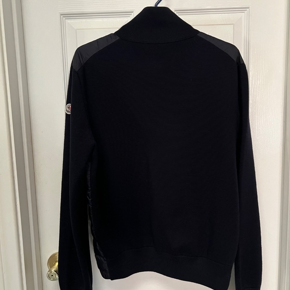 Moncler - PADDED WOOL CARDIGAN (Quiet Luxury) - Picture 2 of 11